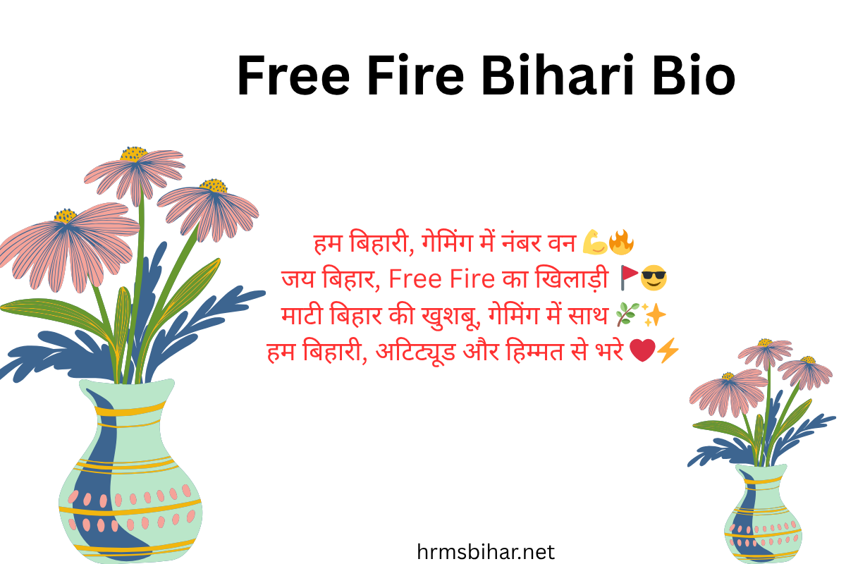 Free Fire Bihari Bio